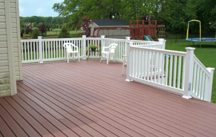 Low cost wood decks, pressure treated wood decks, southeastern MA, Cape Cod, Wareham MA